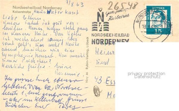 Norderney Nordseebad Kaiserstraße – Bild 2