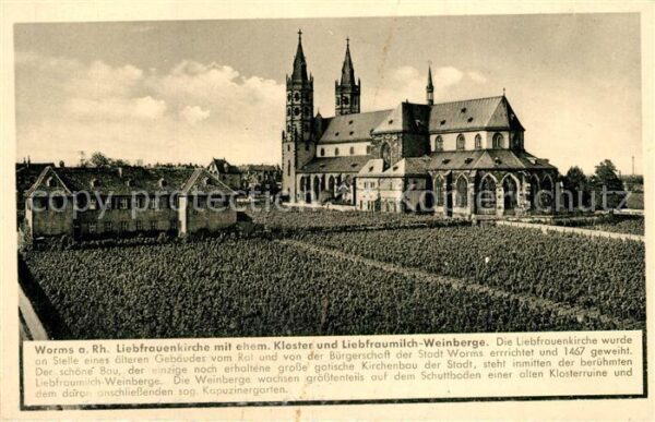 Worms Rhein Liebfrauenkirche Kloster