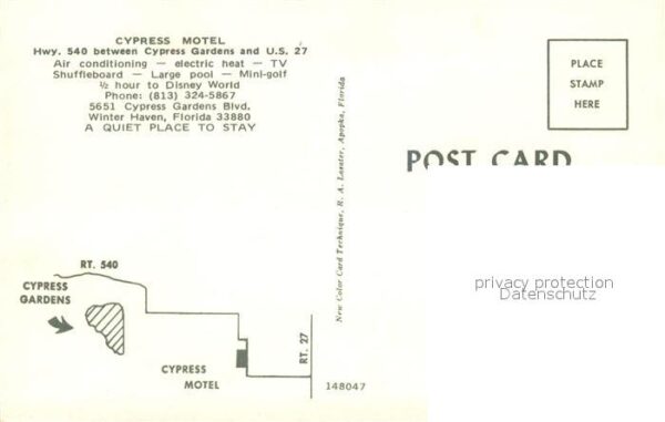 Cypress Florida Motel Schwimmbad – Bild 2