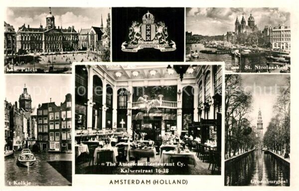 Amsterdam Niederlande Königliches Palais Sankt Nicolaus Kirch