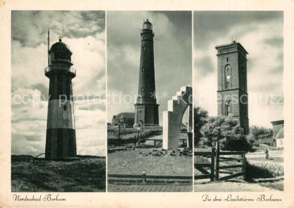 Borkum Leuchttürme