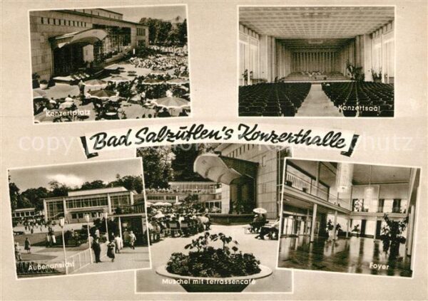 Bad Salzuflen Konzerthalle Konzertplatz Muschel Terra