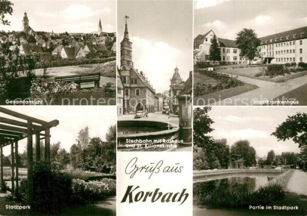 Korbach Stadtpark Stadtkrankenhaus Stechbahn Ra