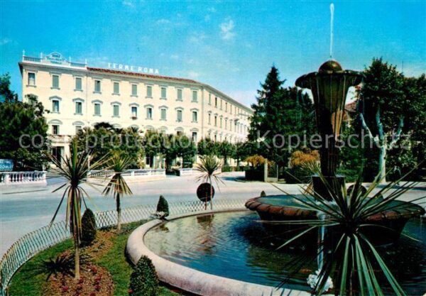 Abano Terme Hotel Roma Brunnen