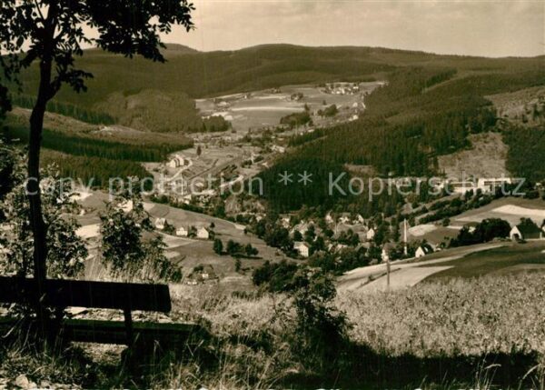 Breitenbrunn Erzgebirge Panorama