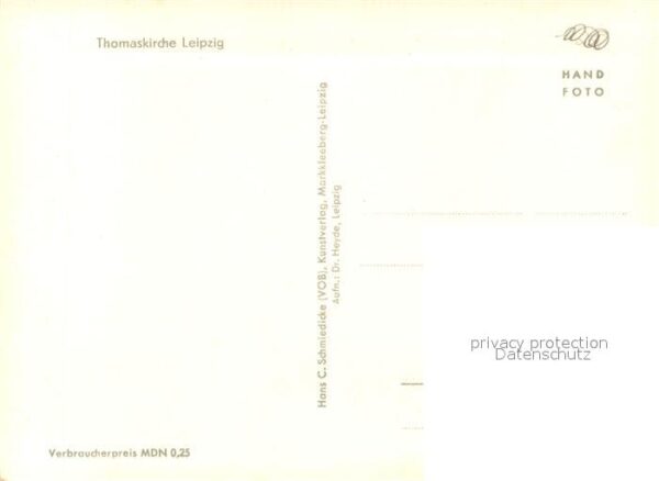 Leipzig Thomaskirche – Bild 2
