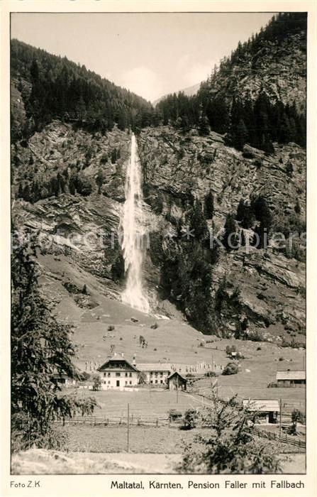 Maltatal Kaernten Pension Faller Fallbach