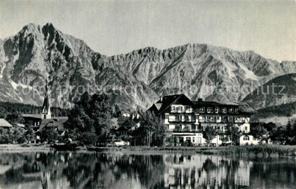 Seefeld Tirol Panorama Wettersteingebirge