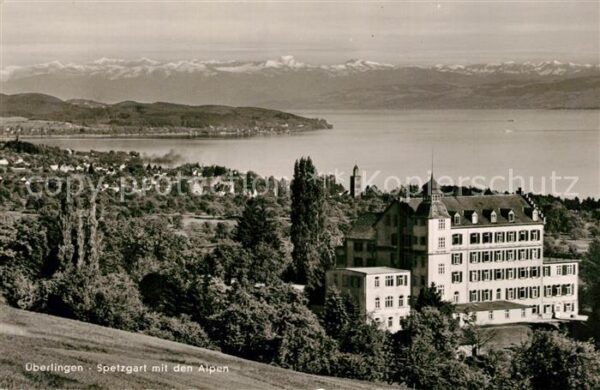 Ueberlingen Bodensee Spetzgart Alpen