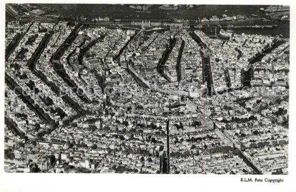 Amsterdam Niederlande Fliegeraufnahme Centrum