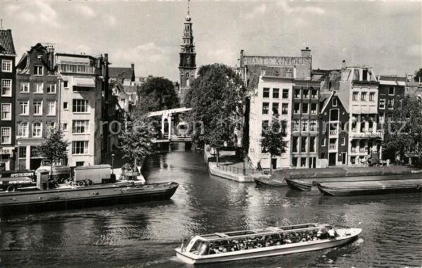 Amsterdam Niederlande Binnen Amstel Groenburgwal