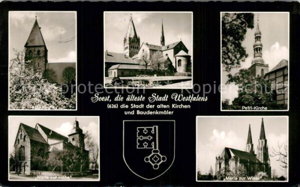 Soest Arnsberg Maria zur Höhe Petri Kirche Maria zur W