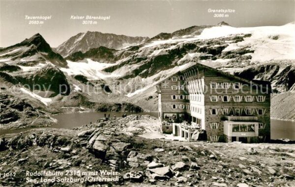 Rudolfshuette Weisssee Weiss See