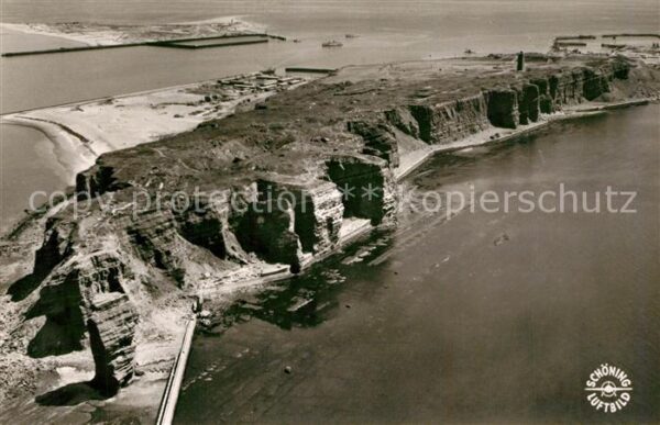 Helgoland Westküste Fliegeraufnahme