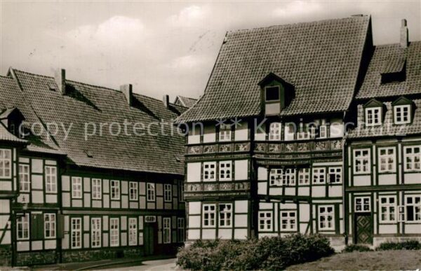 Hildesheim Alte Fachwerkhäuser Godehardt Platz Hin