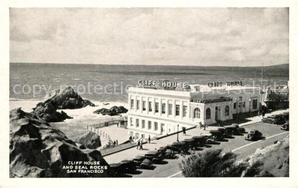 San Francisco California Cliff House Seal Rocks