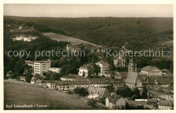 Bad Schwalbach Panorama Kirche