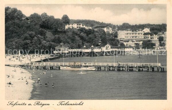 Sassnitz Ostseebad Ruegen Panorama