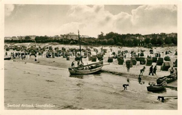 Ahlbeck Ostseebad Strandleben