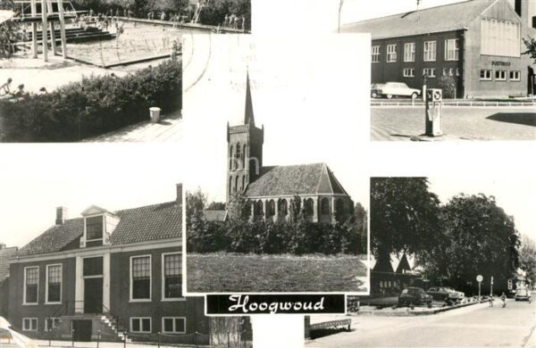 Hoogwoud Freibad Ortsansichten