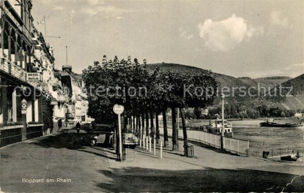 Boppard Rhein Uferpromenade