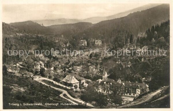 Triberg Schwarzwald Obervogt Huberstraße