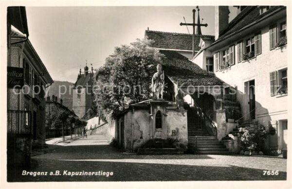 Bregenz Bodensee Kapuzinerstiege
