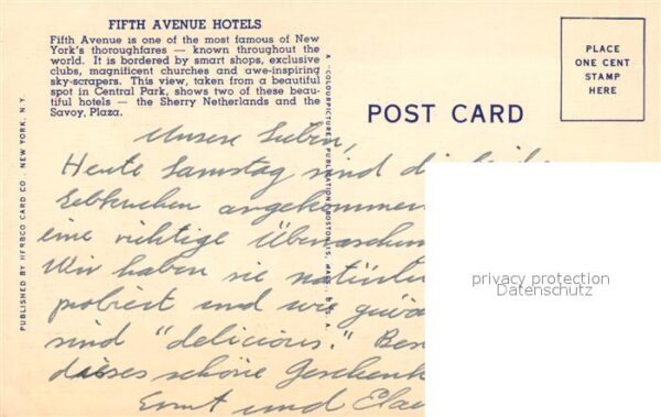 New York City Fifth Avenue Hotels Buildings – Bild 2