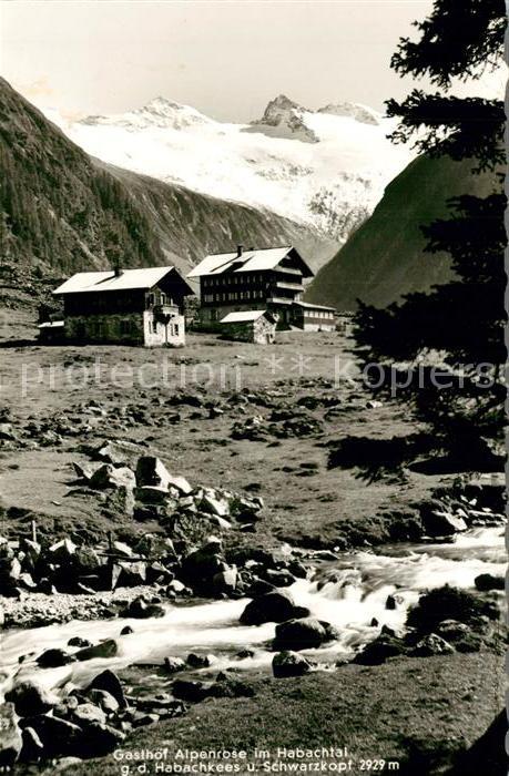 Habachtal Gasthof Alpenrose