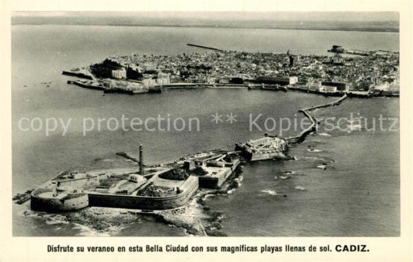 Cadiz Andalucia Fliegeraufnahme