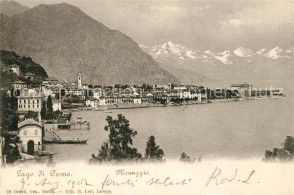 Menaggio Lago di Como Panorama