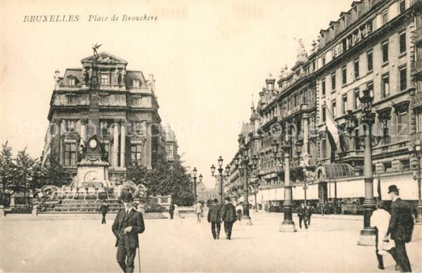 Bruxelles Bruessel Place de Brouckere