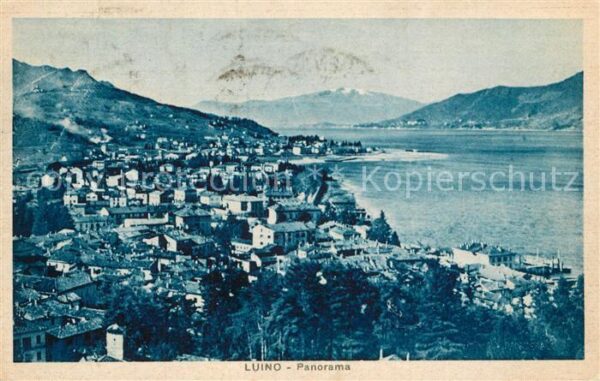 Luino Lago Maggiore Panorama