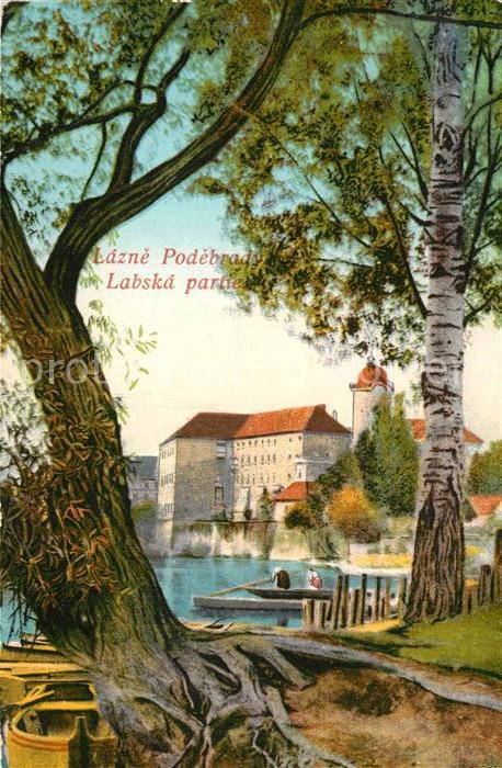Lazne Podebrady Schloss Panorama