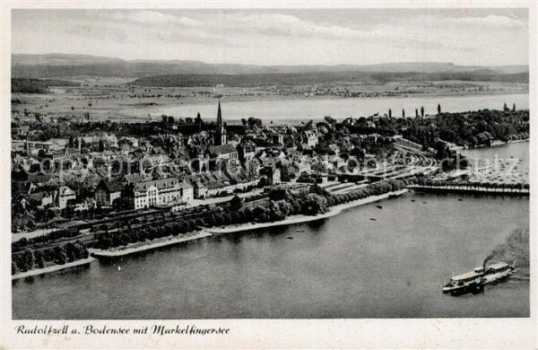 Radolfzell Bodensee Markelfingersee Fliegeraufnahme