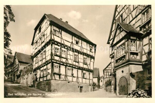 Bad Wimpfen Fachwerkhäuser
