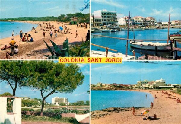 Sant Jordi Colonia Strand Hafen