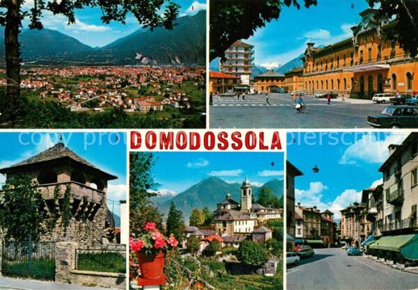 Domodossola Panorama Piazza Stazione La Tonetta Cal