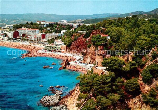 Lloret de Mar Fliegeraufnahme Panorama