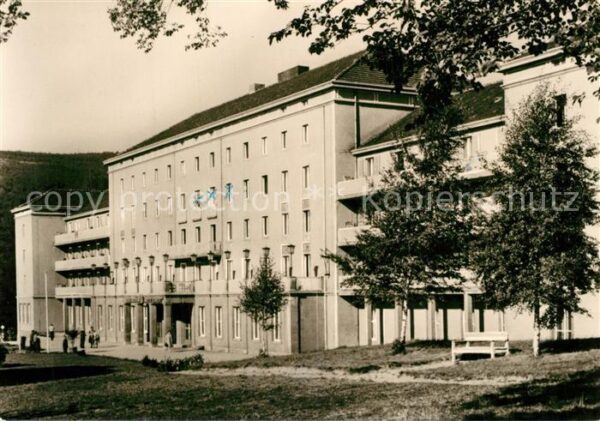 Friedrichroda FDGB Erholungsheim Walter Ulbricht