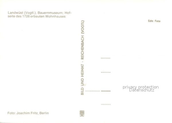 Landwuest Bauernmuseum Wohnhaus – Bild 2