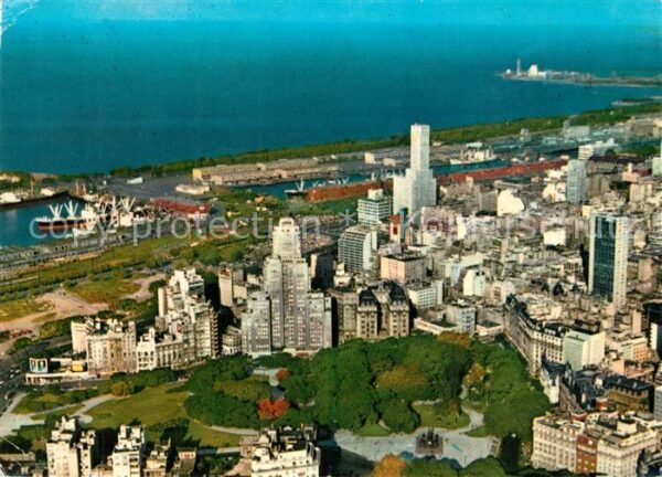 Buenos Aires Fliegeraufnahme