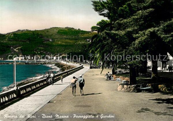 Diano Marina Passeggiata  Giardini