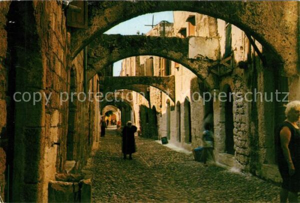 Rhodos Rhodes Aegaeis Altstadt