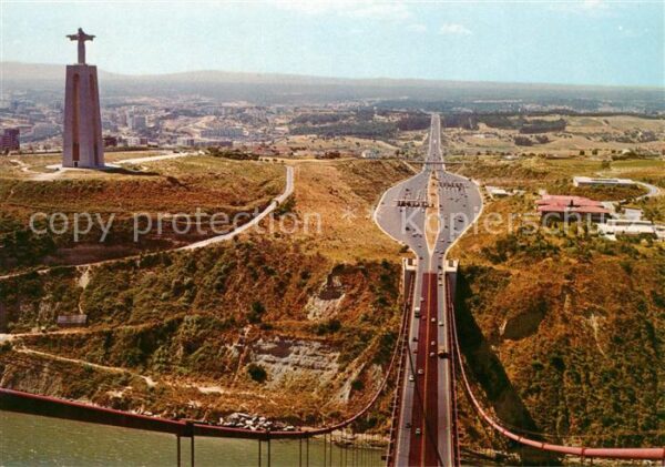 Almada Monumento Cristo Rei Ponte