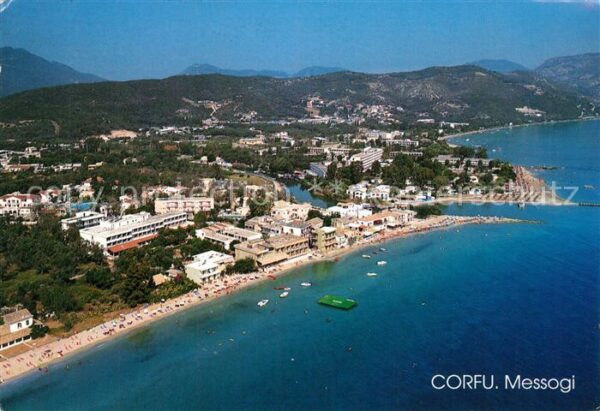 Corfu Korfu Fliegeraufnahme Messogi