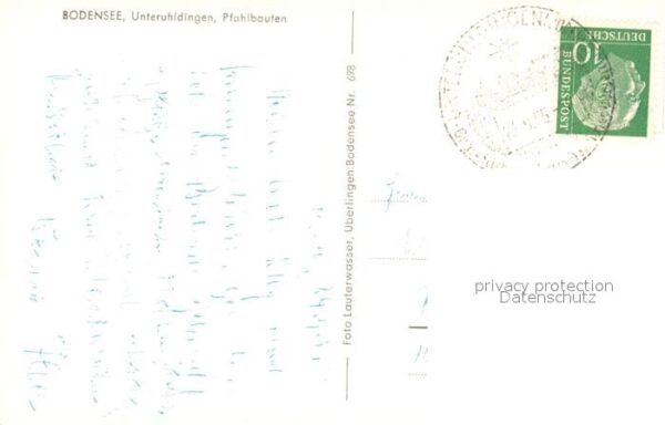 Unteruhldingen Pfahlbauten im Bodensee Fliegeraufnahme – Bild 2