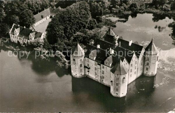 Gluecksburg Ostseebad Schloss Glücksburg Fliegeraufnahme