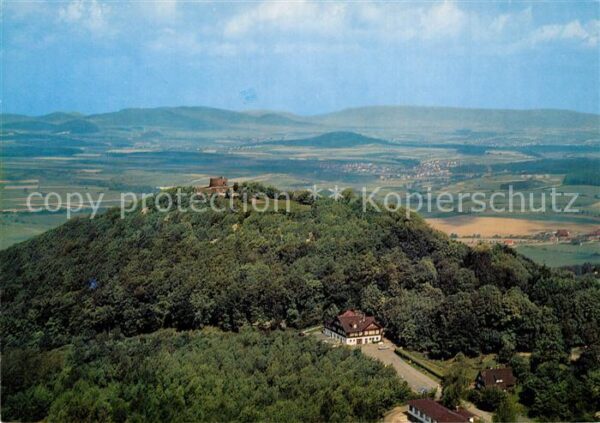 Heiligenberg Hessen Burg Hotel Fliegeraufnahme