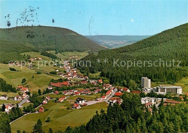 Obertal Baiersbronn Fliegeraufnahme